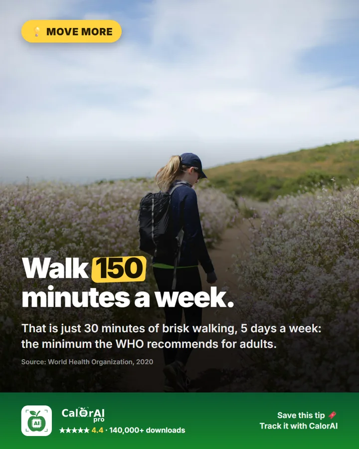 Walk 150 minutes a week: the easiest workout there is