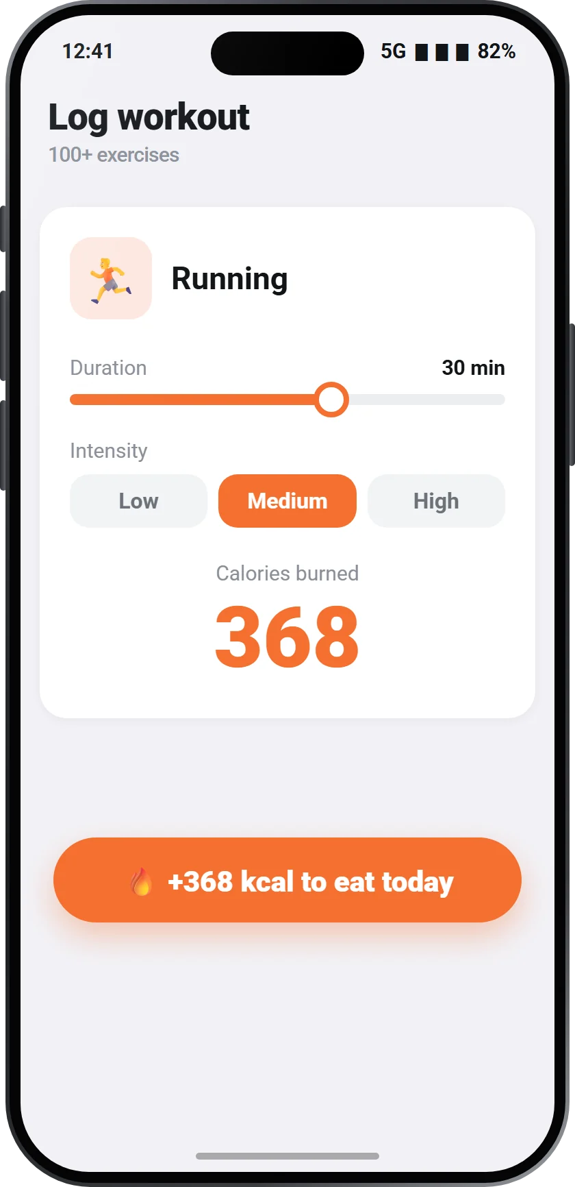 Move more. Eat more.